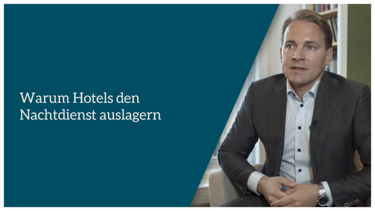 Warum Hotels den Nachtdienst auslagern